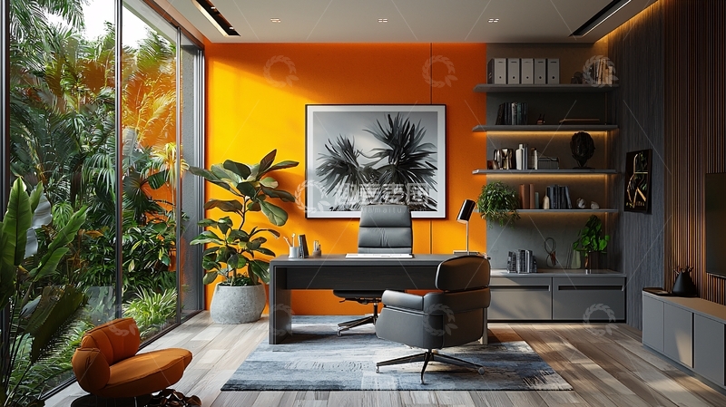 现代简约办公室设计