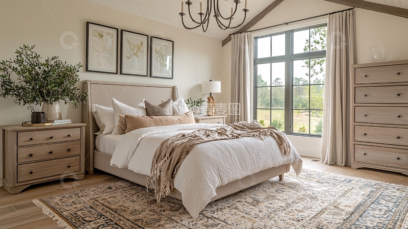 高清大图下载【趣麦麦图】现代简约卧室设计127