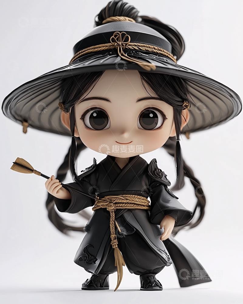 高清大图下载【趣麦麦图】古风少女