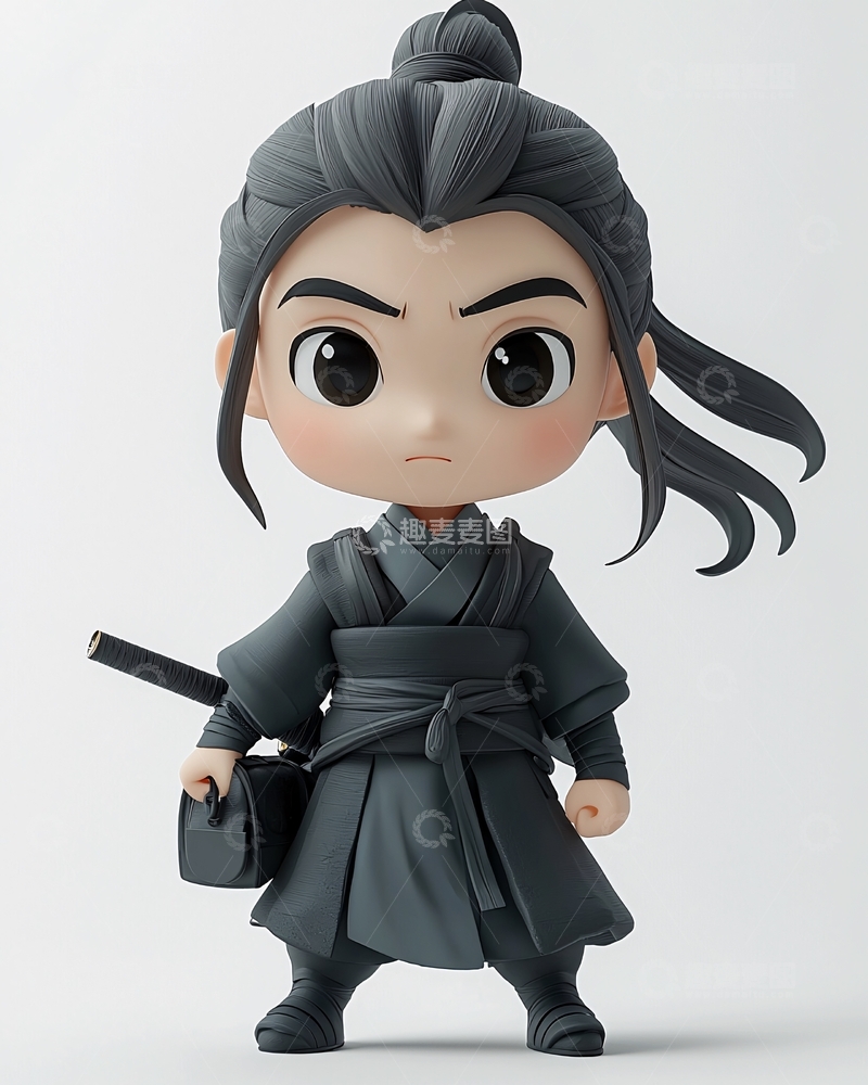 高清大图下载【趣麦麦图】古风男孩子
