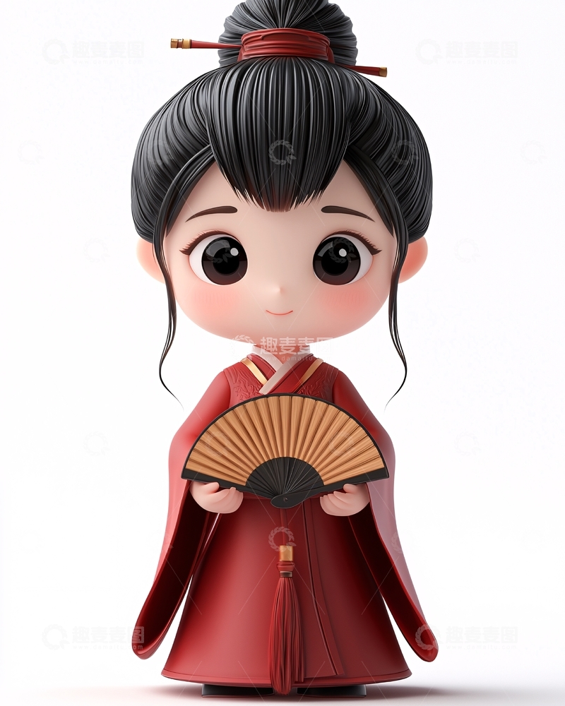 高清大图下载【趣麦麦图】古风少女