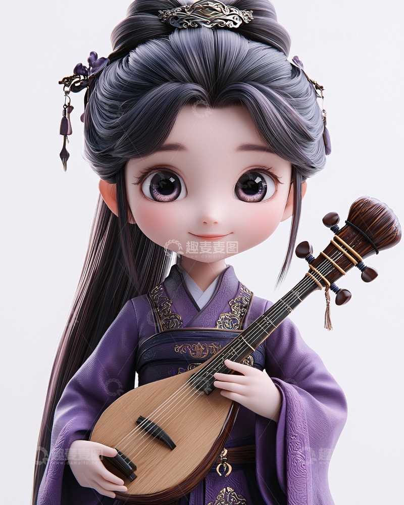 高清大图下载【趣麦麦图】古风萝莉