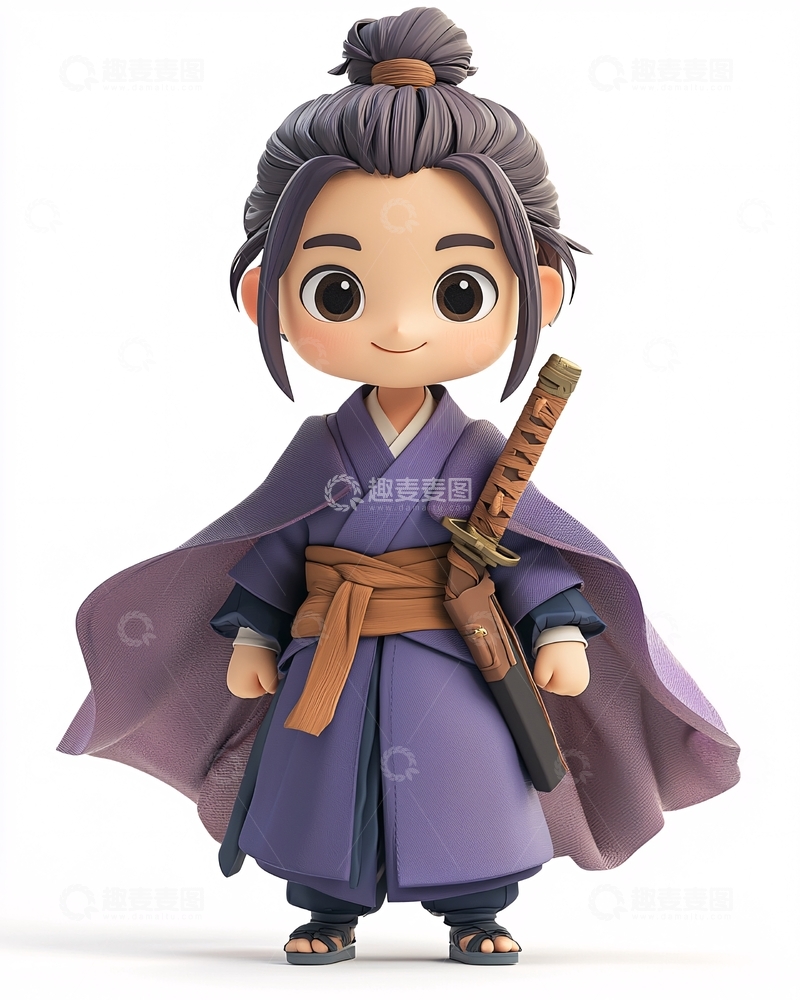 高清大图下载【趣麦麦图】古风卡通人物