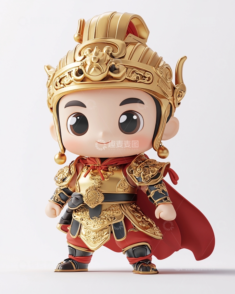 高清大图下载【趣麦麦图】卡通将军