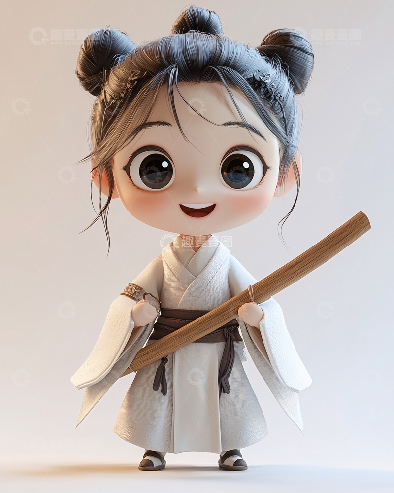 高清大图下载【趣麦麦图】可爱古风萝莉