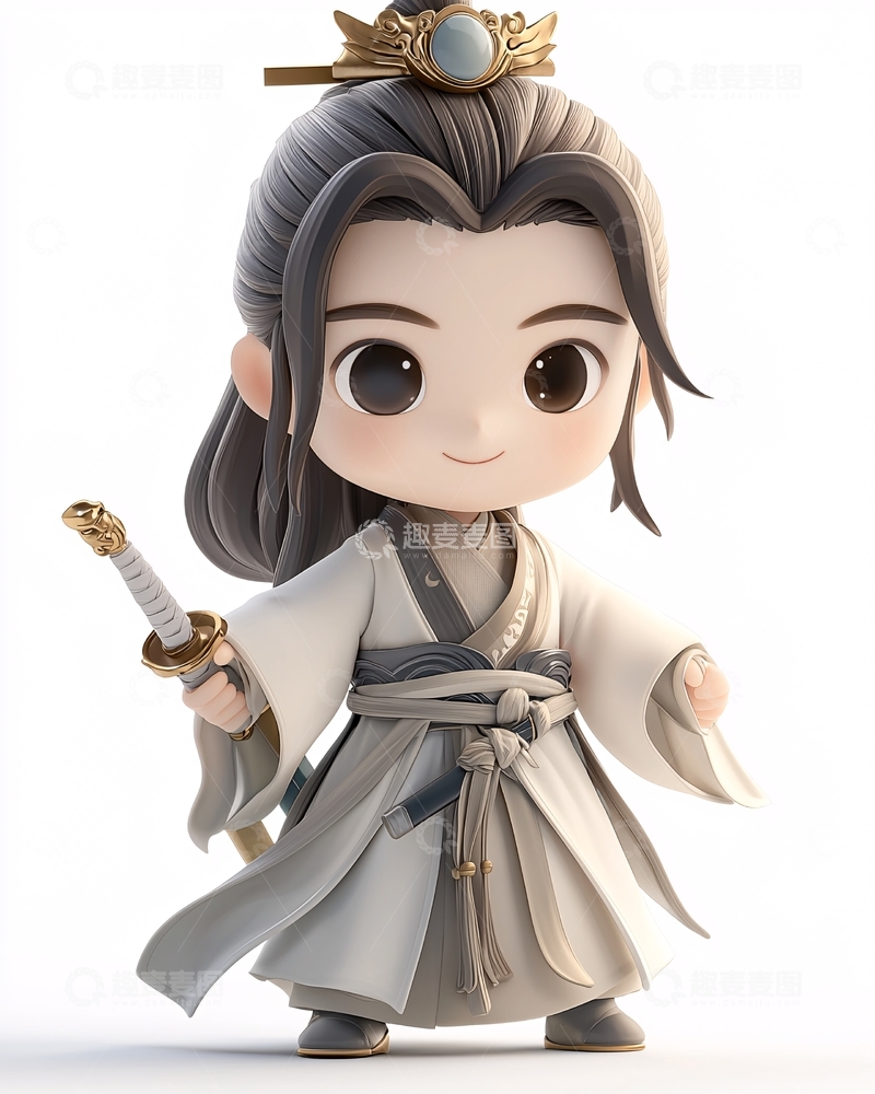 高清大图下载【趣麦麦图】古风Q版人物