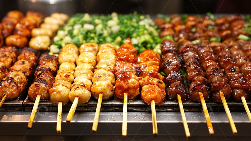 高清大图下载【趣麦麦图】烤肉串
