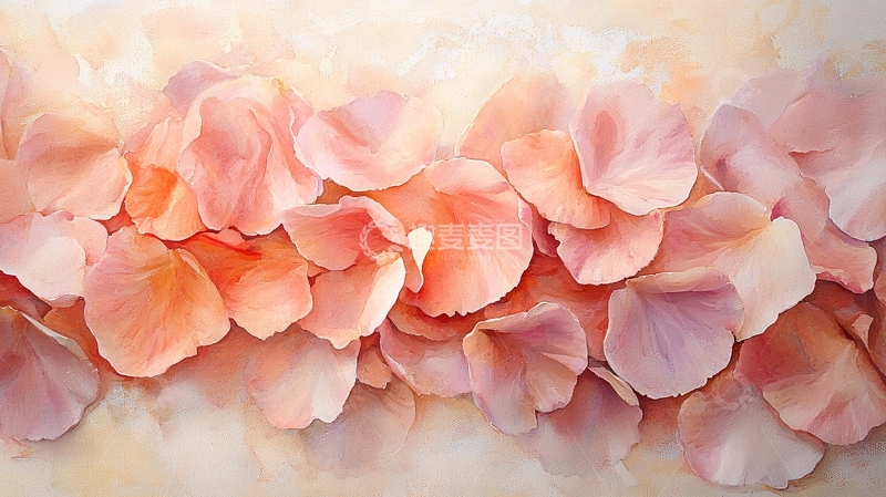 高清大图下载【趣麦麦图】粉色花瓣