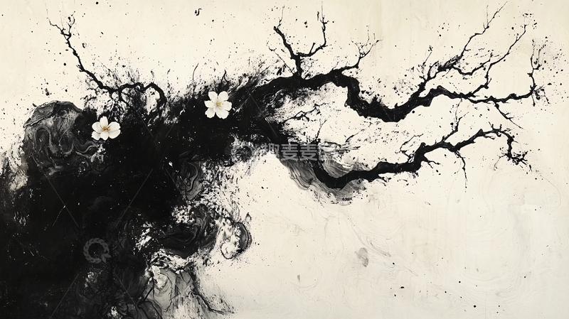 高清大图下载【趣麦麦图】水墨画