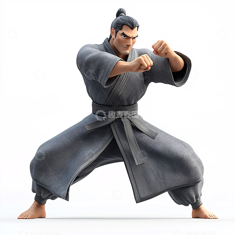 高清大图下载【趣麦麦图】功夫大师