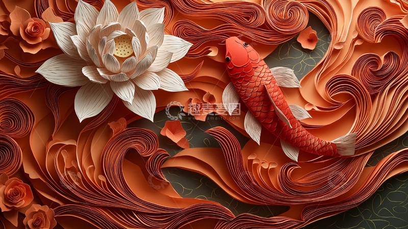 高清大图下载【趣麦麦图】纸雕艺术