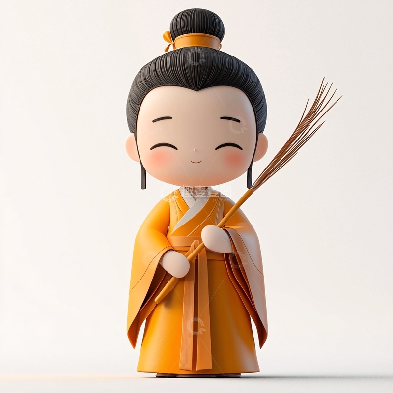高清大图下载【趣麦麦图】中国古代Q版人物