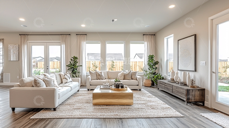 高清大图下载【趣麦麦图】现代简约客厅装修