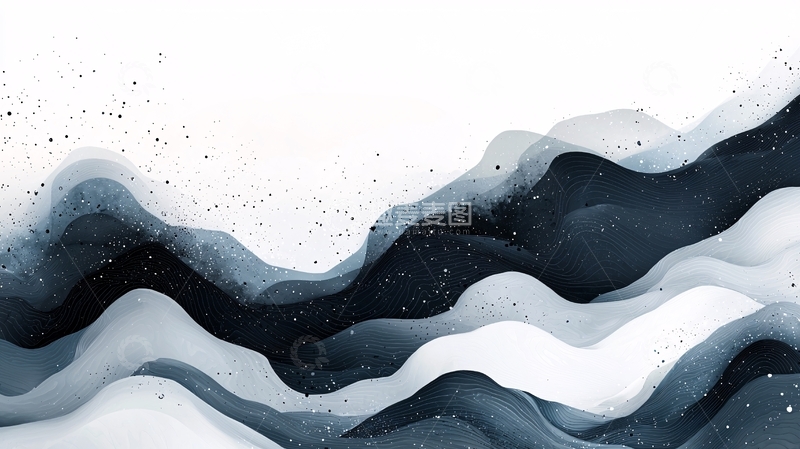 高清大图下载【趣麦麦图】水墨画