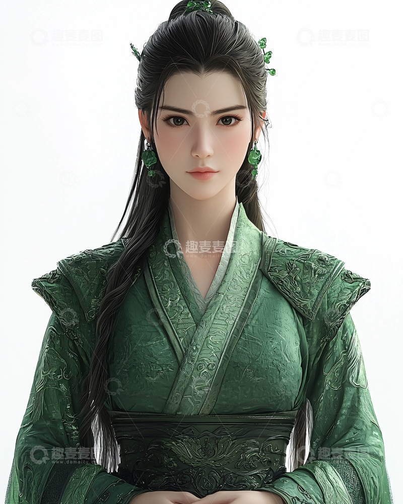 高清大图下载【趣麦麦图】古风美女