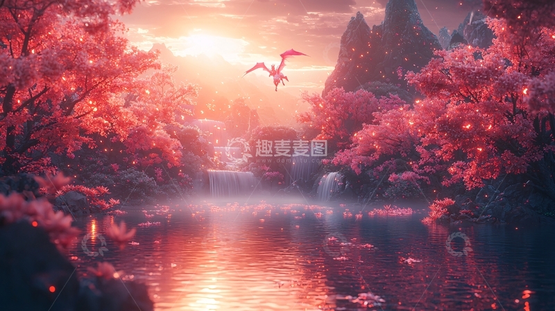 高清大图下载【趣麦麦图】梦幻仙境