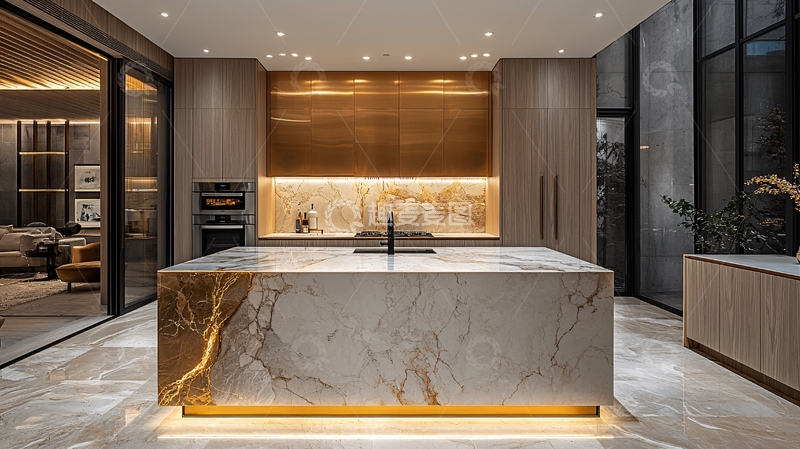 高清大图下载【趣麦麦图】现代奢华厨房设计