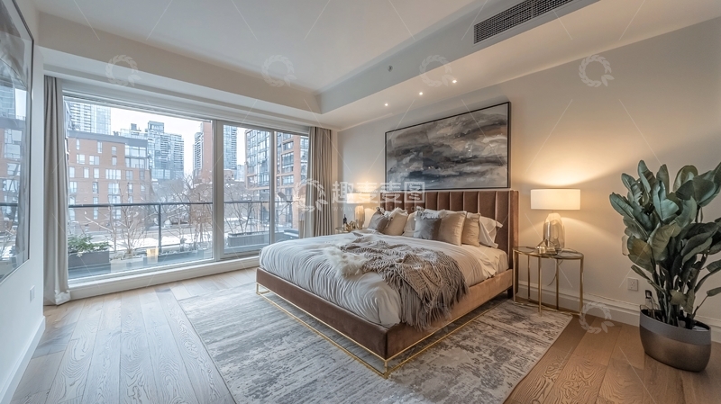 高清大图下载【趣麦麦图】现代简约风格卧室