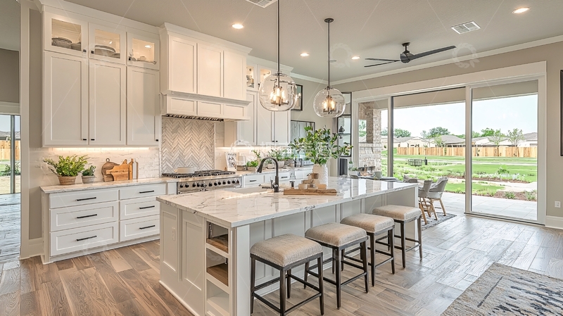 高清大图下载【趣麦麦图】现代简约厨房