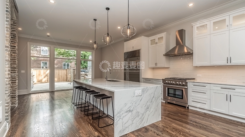 高清大图下载【趣麦麦图】现代化厨房设计
