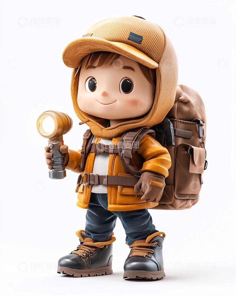高清大图下载【趣麦麦图】卡通探险家7