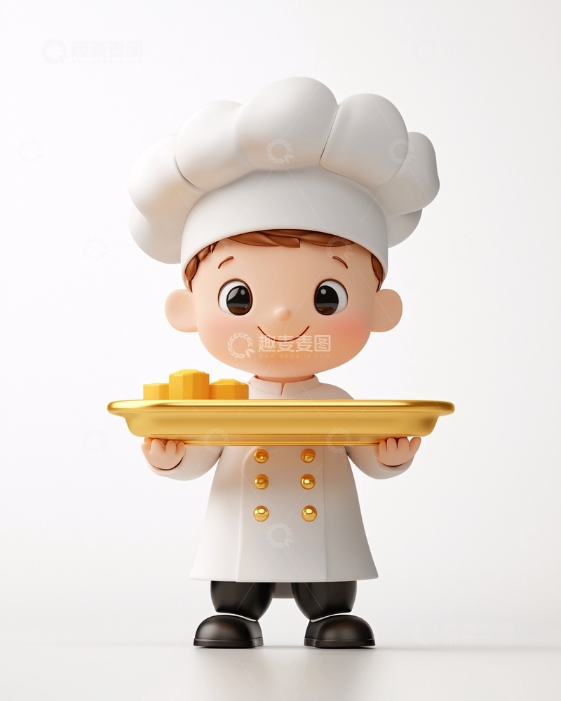 高清大图下载【趣麦麦图】卡通厨师