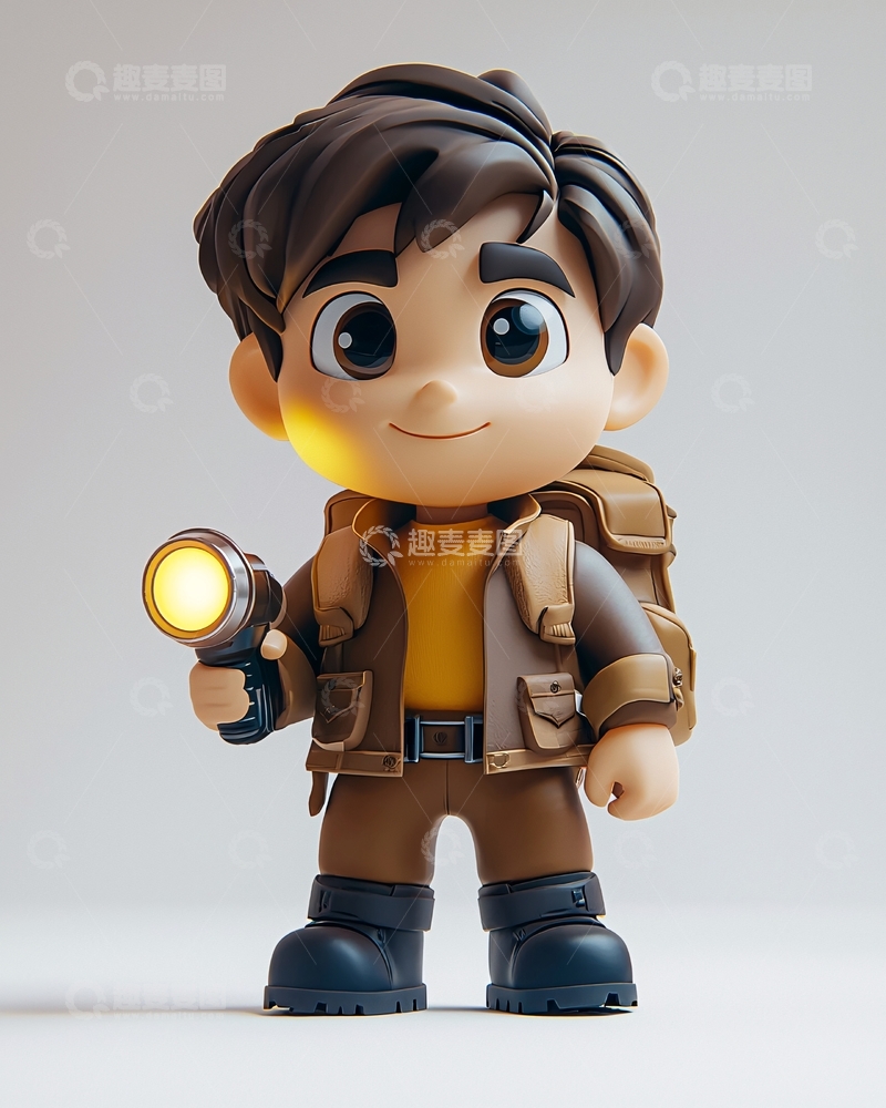 高清大图下载【趣麦麦图】卡通探险家8