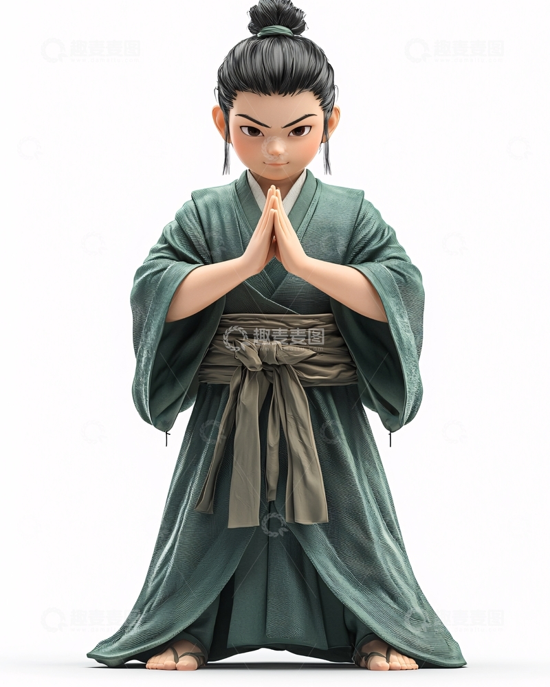 高清大图下载【趣麦麦图】古风男童