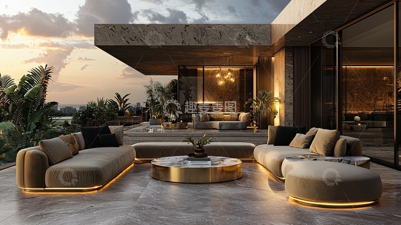 高清大图下载【趣麦麦图】高端户外休闲家具