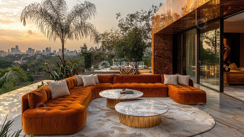 高清大图下载【趣麦麦图】户外阳台景观