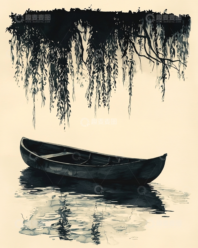 高清大图下载【趣麦麦图】水墨画