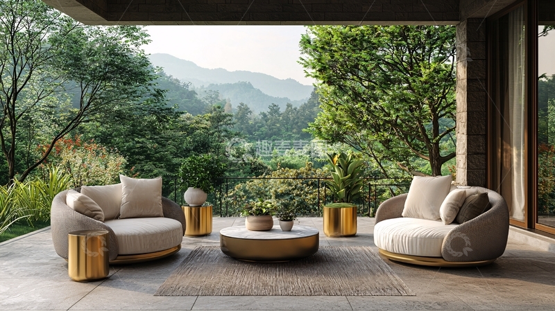 高清大图下载【趣麦麦图】户外休闲家具