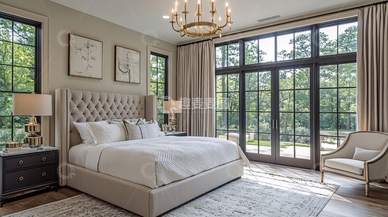 高清大图下载【趣麦麦图】现代奢华卧室设计