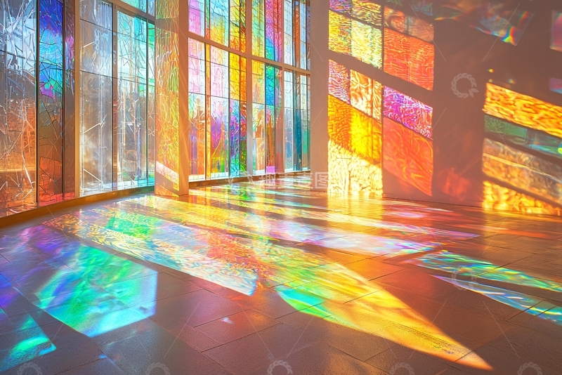 高清大图下载【趣麦麦图】彩色玻璃窗