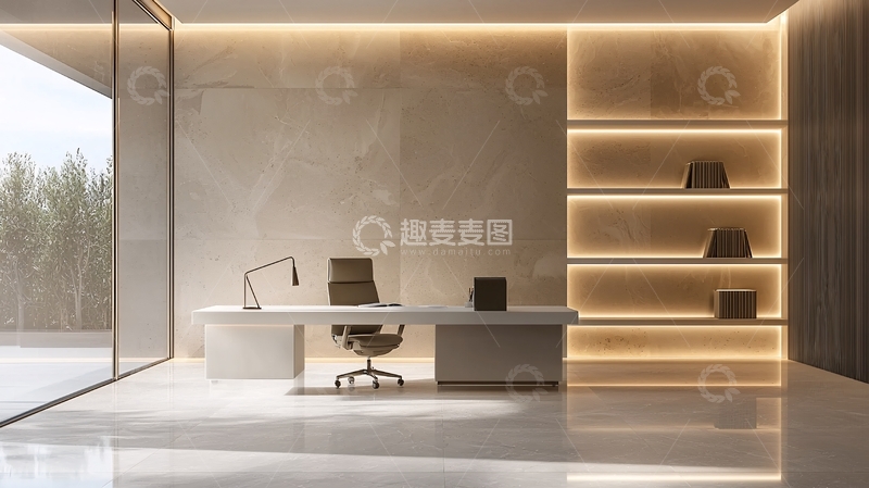 高清大图下载【趣麦麦图】现代简约办公室设计
