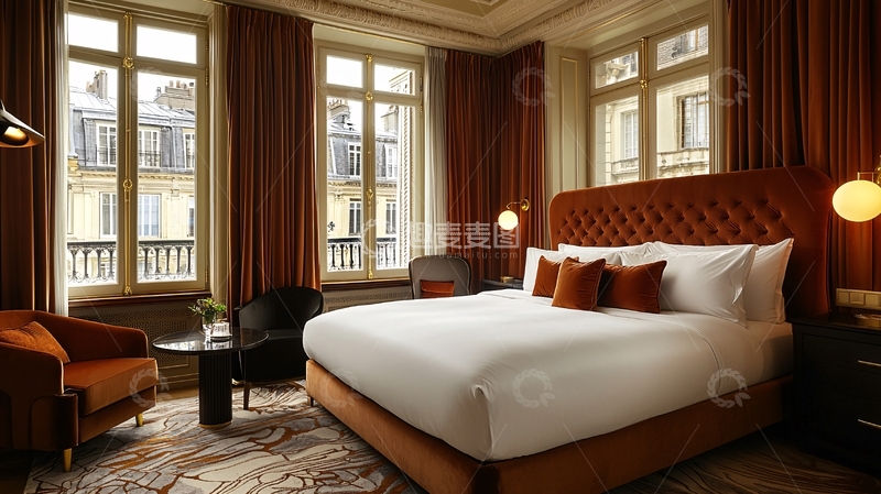 高清大图下载【趣麦麦图】酒店房间