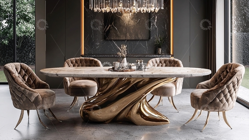 高清大图下载【趣麦麦图】高端大气奢华餐厅