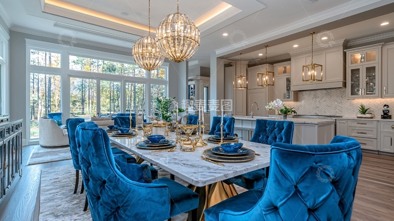 高清大图下载【趣麦麦图】高端大气现代化餐厅