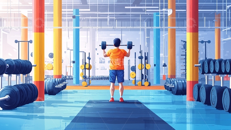 高清大图下载【趣麦麦图】健身房