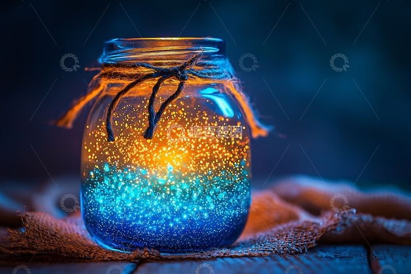 高清大图下载【趣麦麦图】玻璃罐