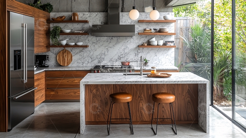 高清大图下载【趣麦麦图】现代简约风格厨房66