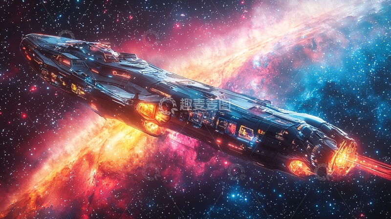 高清大图下载【趣麦麦图】宇宙飞船