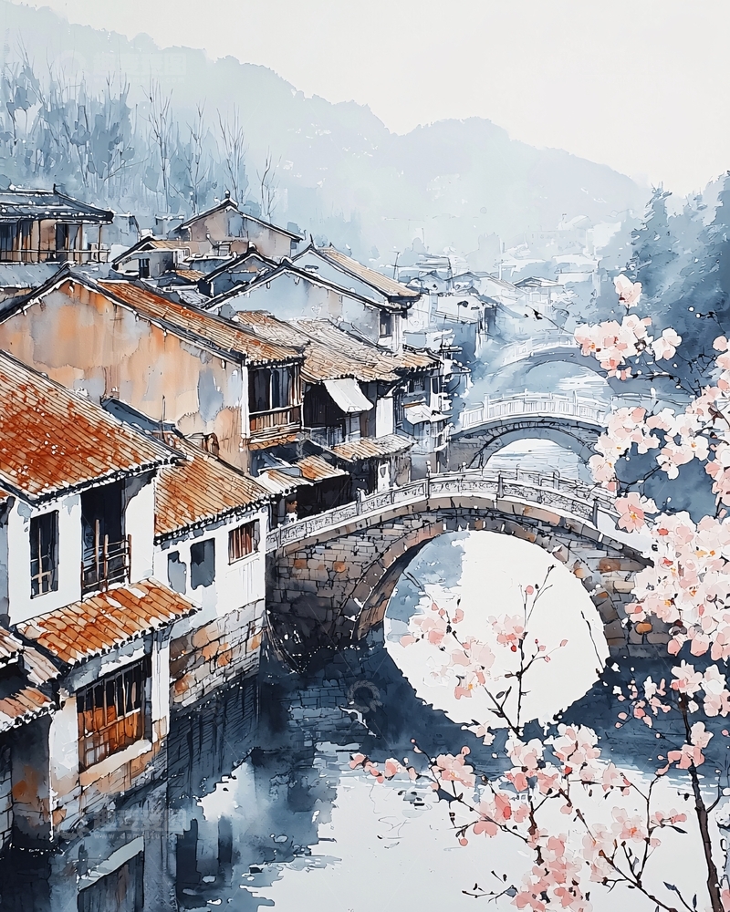 高清大图下载【趣麦麦图】水墨画