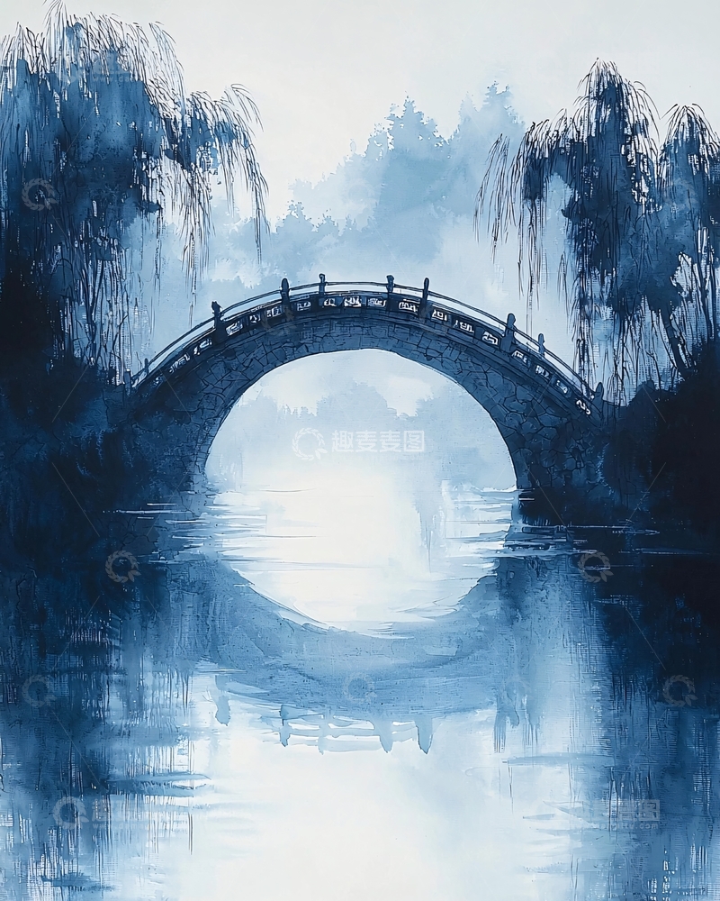 高清大图下载【趣麦麦图】水墨画