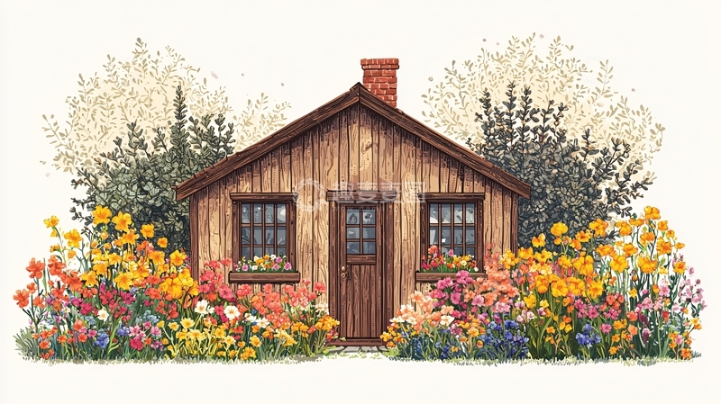 高清大图下载【趣麦麦图】木屋