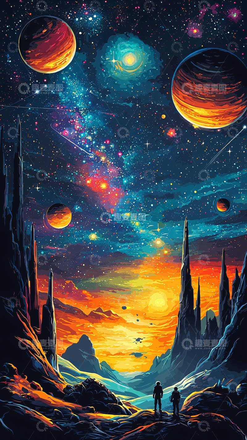 高清大图下载【趣麦麦图】宇宙奇观