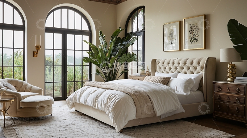 高清大图下载【趣麦麦图】现代简约卧室设计141