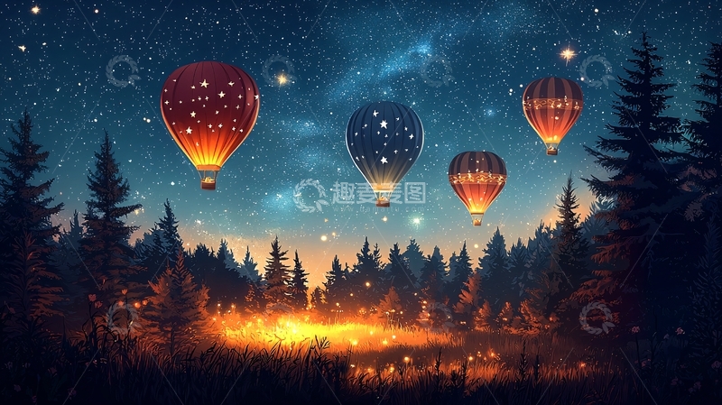 高清大图下载【趣麦麦图】星空