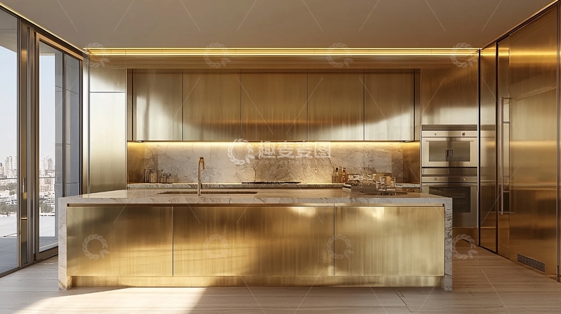 高清大图下载【趣麦麦图】金色厨房