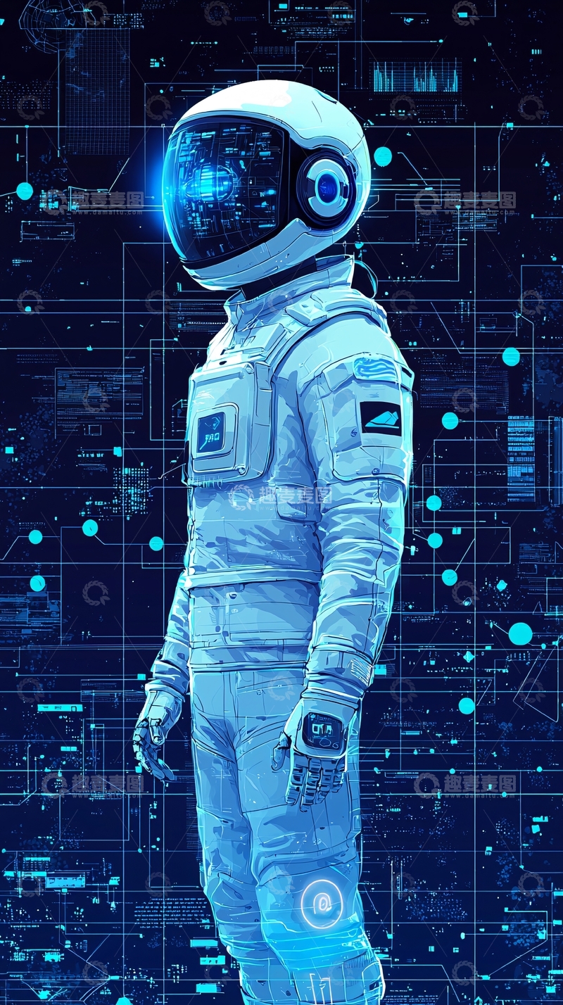 高清大图下载【趣麦麦图】未来宇航员